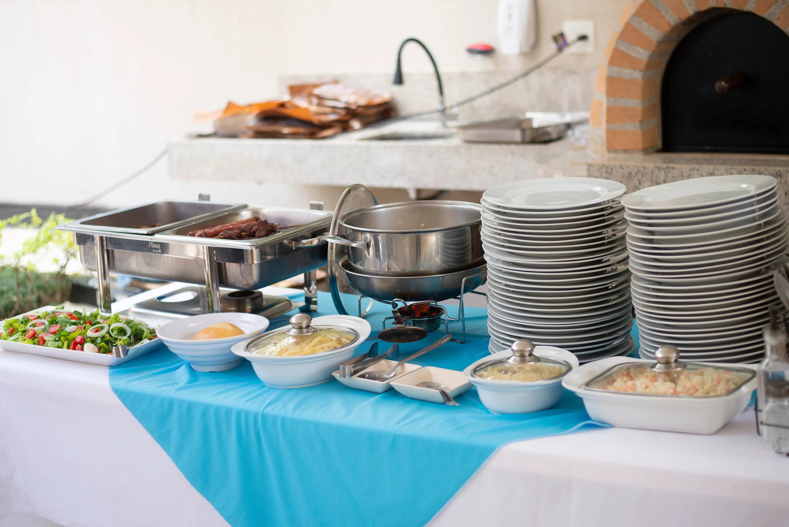 Buffet completo para festas