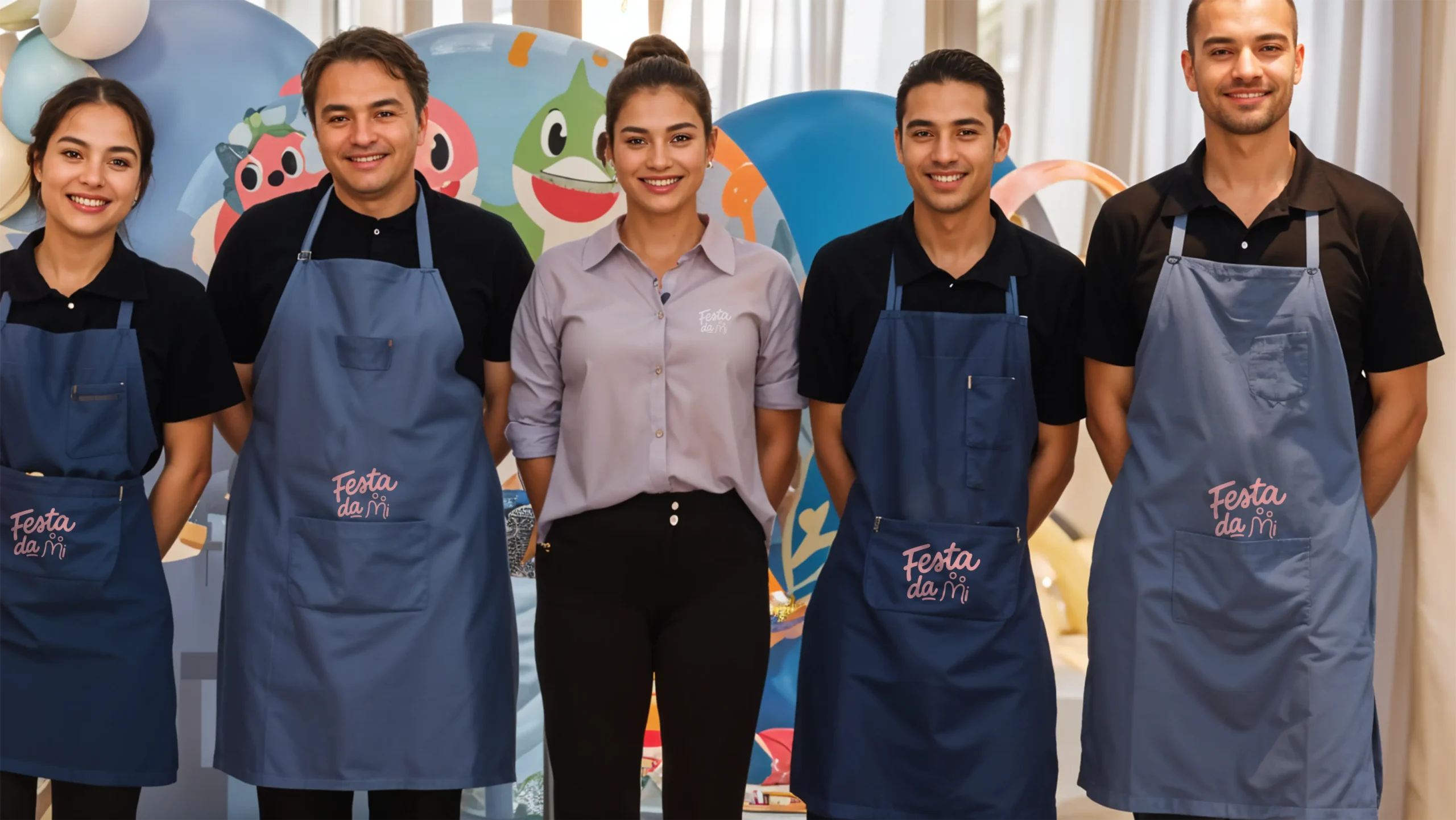 Equipe da Festa da Mi em São Paulo